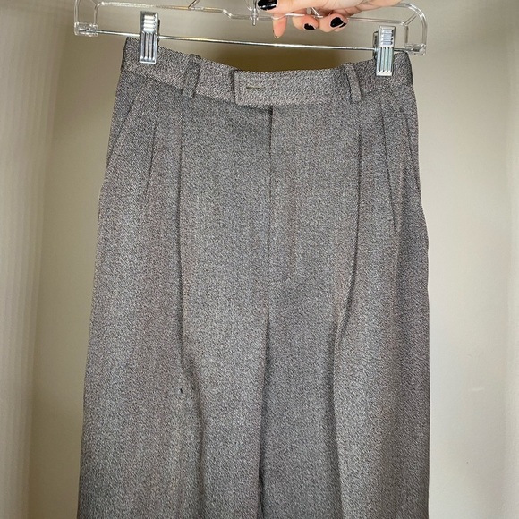 80s VTG Saint Laurent Wool Trousers - Picture 10 of 17